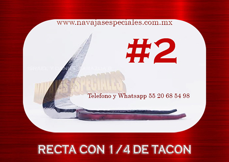 Recta cuarto de tacon